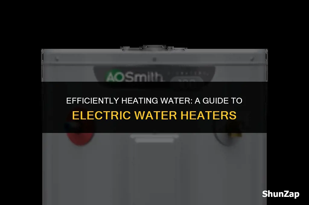 how to get hot water with electric heating