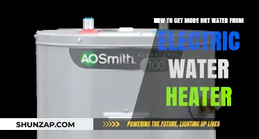 Maximizing Hot Water Output from Your Electric Water Heater