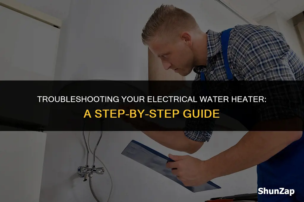how to get my electrical water heater