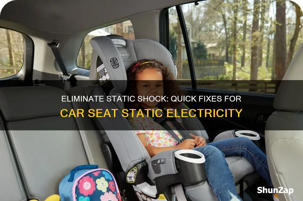 how to get static electricity out of car seats