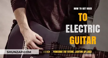 Strumming into Comfort: A Beginner's Guide to Embracing the Electric Guitar