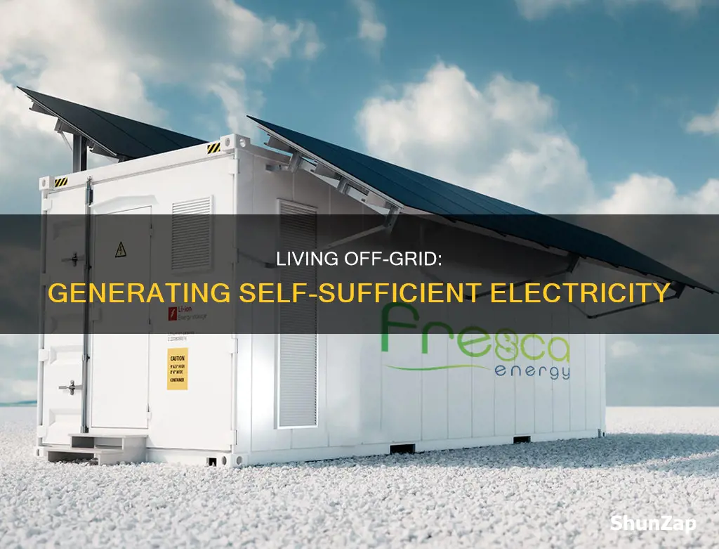how to go off grid with electricity