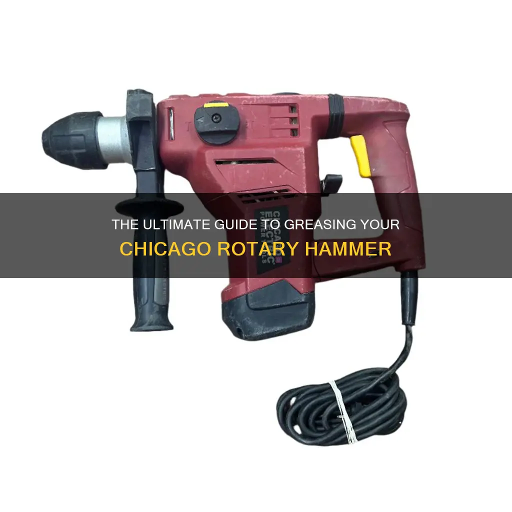 how to grease chicago electric rotary hammer