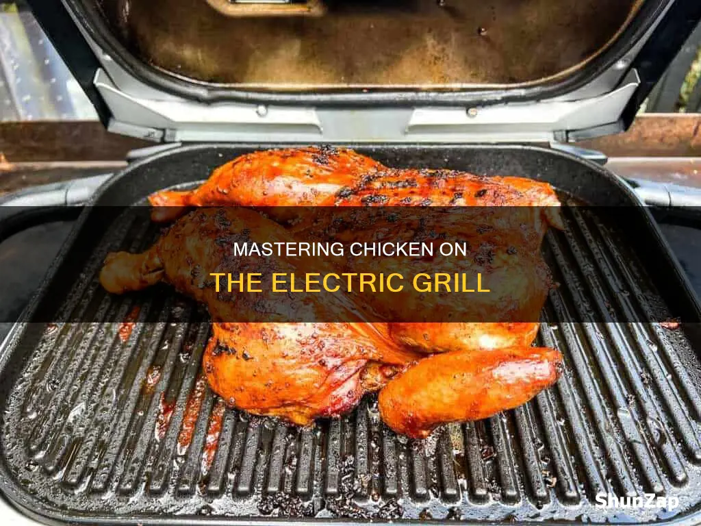 how to gril chicken on electric gril