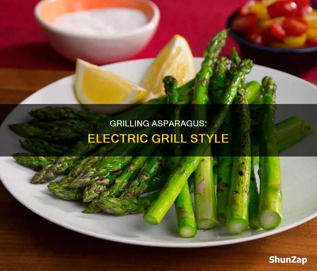 how to grill asparagus on electric grill