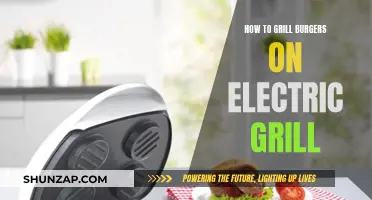 Mastering the Art of Electric Grill Burger Cooking