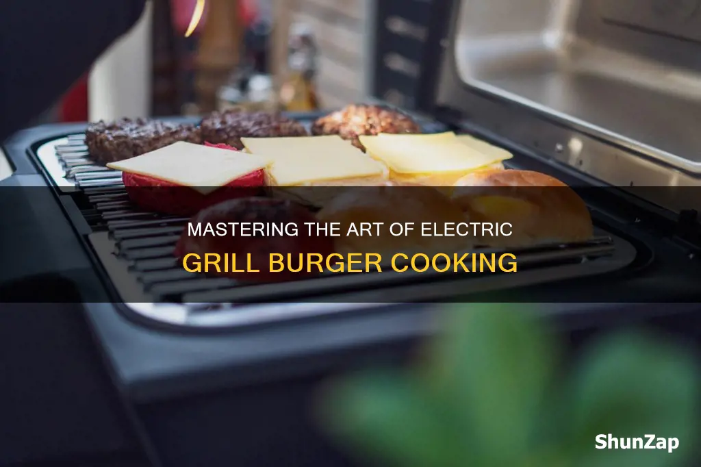 how to grill burgers on electric grill