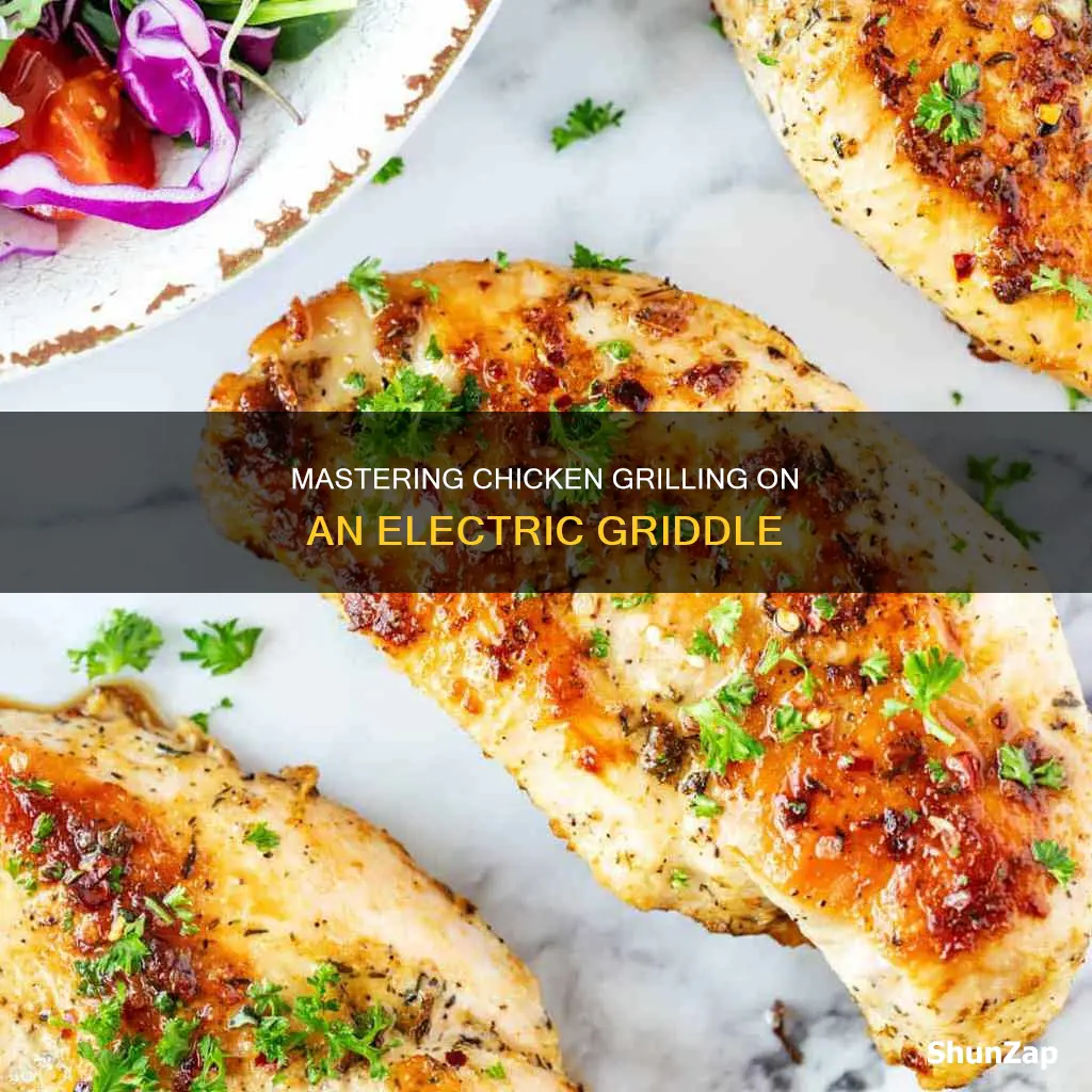 how to grill chicken on electric griddle