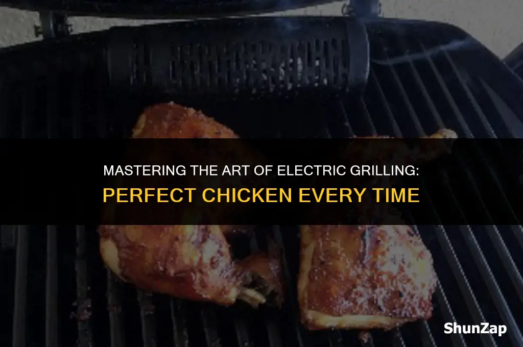 how to grill chicken using electric grill