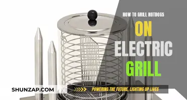 The Perfect Electric Grill Hotdogs