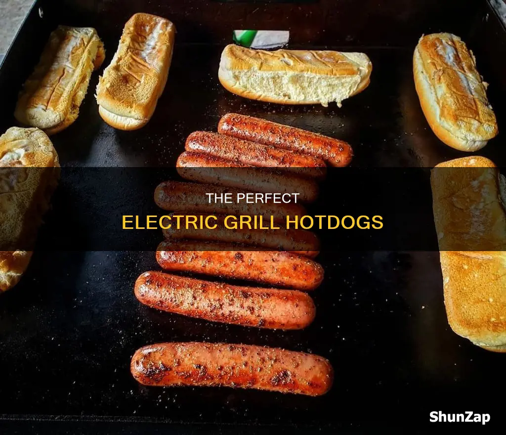 how to grill hotdogs on electric grill