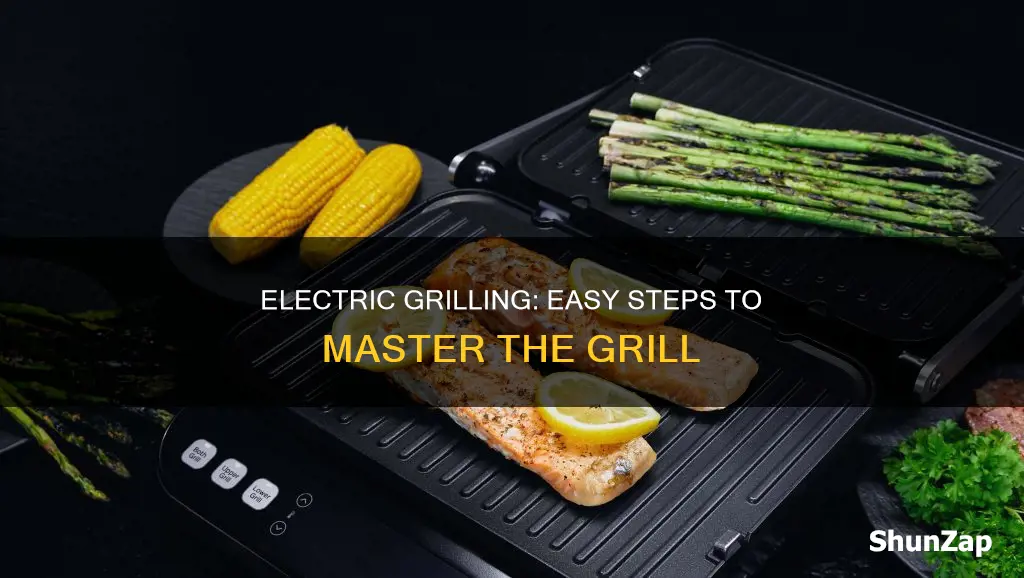 how to grill on an electric grill