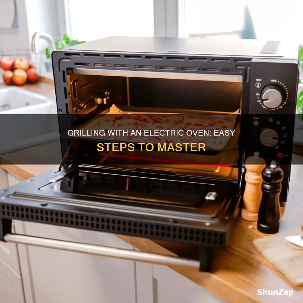 how to grill on an electric oven
