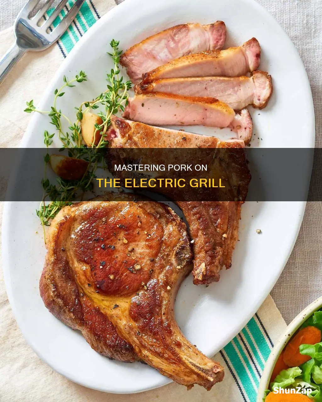 how to grill pork on electric grill