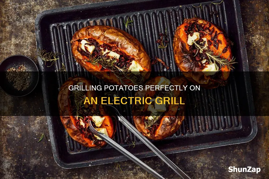 how to grill potatoes on electric grill