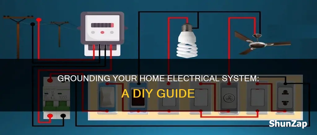 how to ground a home electrical system