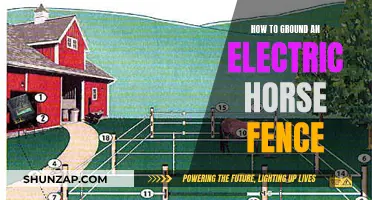 Grounding Electric Horse Fences: A Safe and Secure Guide