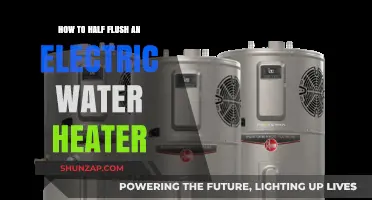 Efficient Hot Water: Mastering the Art of Half-Flushing Your Electric Heater