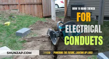 Hand Trenching: Electrical Conduit Installation Guide