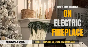 Hanging Stockings on an Electric Fireplace: A Festive Guide