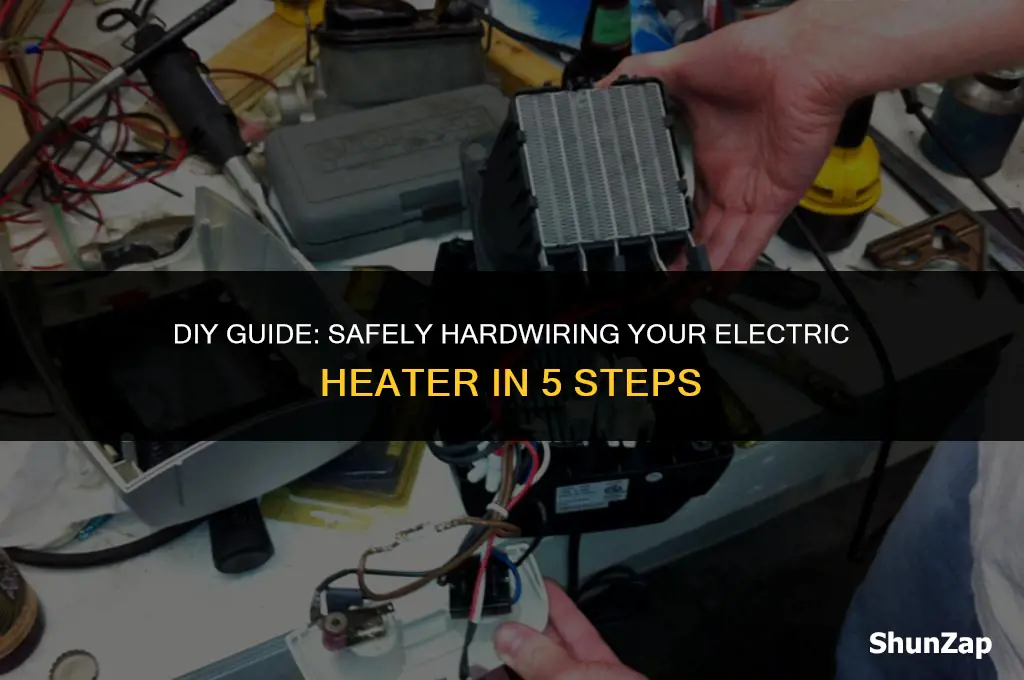 how to hardwire an electric heater