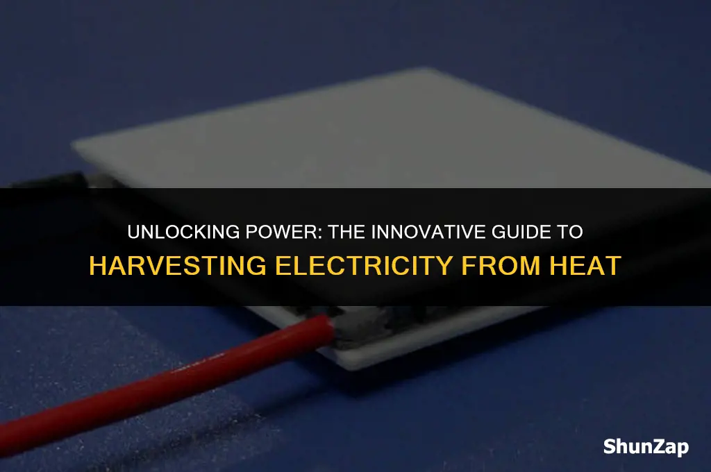 how to harness electricity from heat