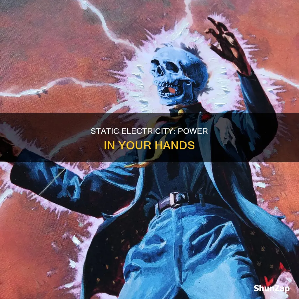 how to have electricity bounce in hands