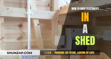 Electricity in Your Shed: DIY or Call an Electrician?