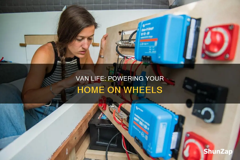 how to have electricity in a van