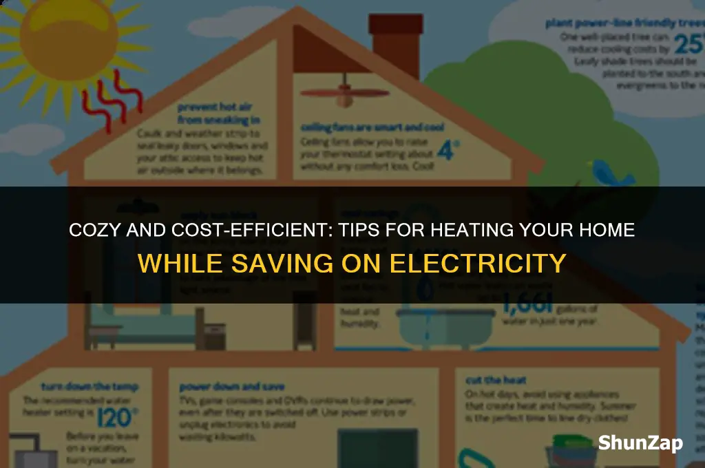 how to have your heat on and save on electric