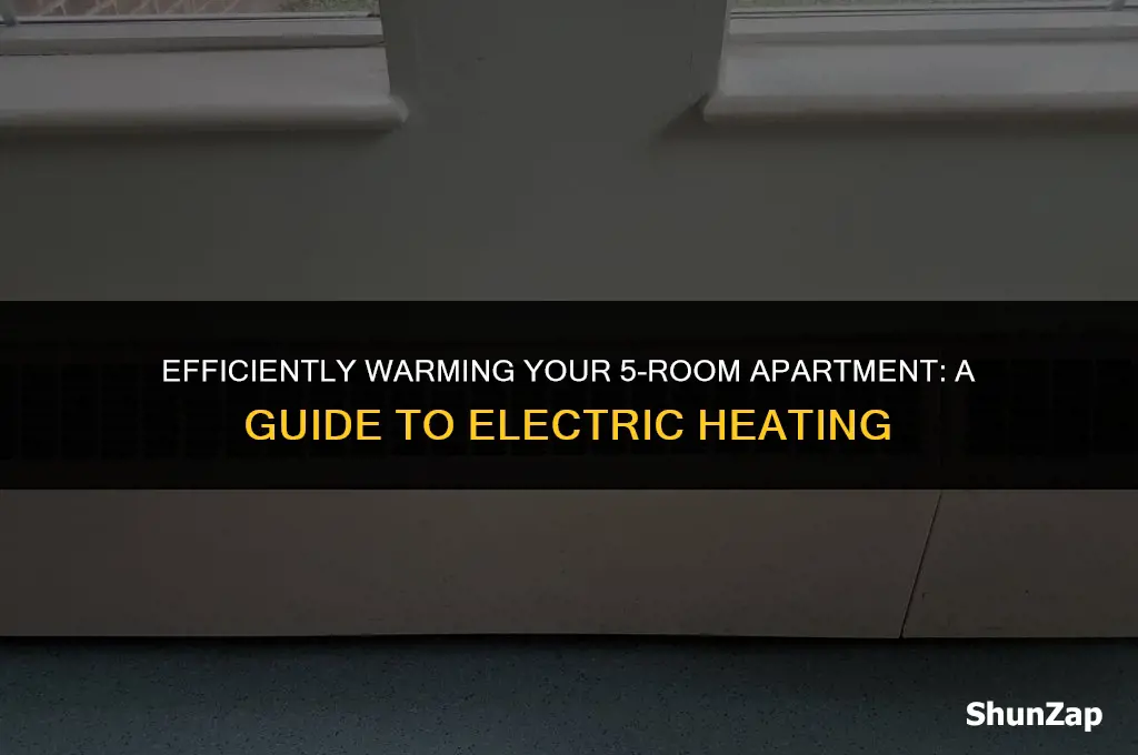 how to heat a 5 room apartment with electric heat