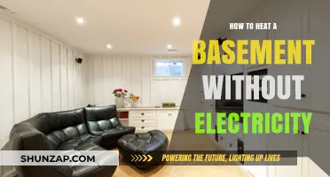 Cozy Basement Retreat: Heating Solutions Beyond Electricity