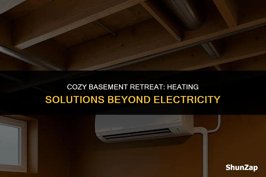 how to heat a basement without electricity