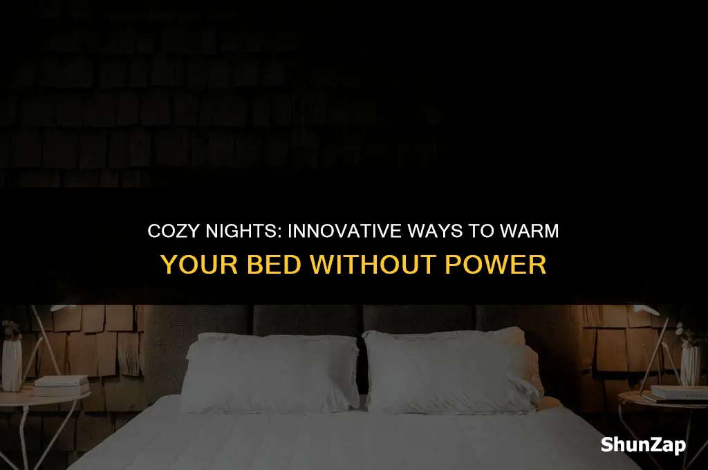 how to heat a bed without electricity