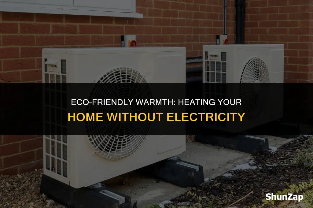 how to heat a building without electricity