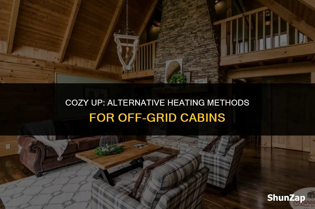 how to heat a cabin without electricity