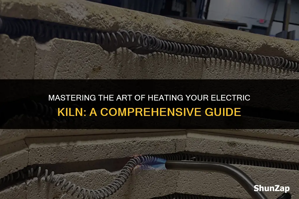 how to heat a electric kiln
