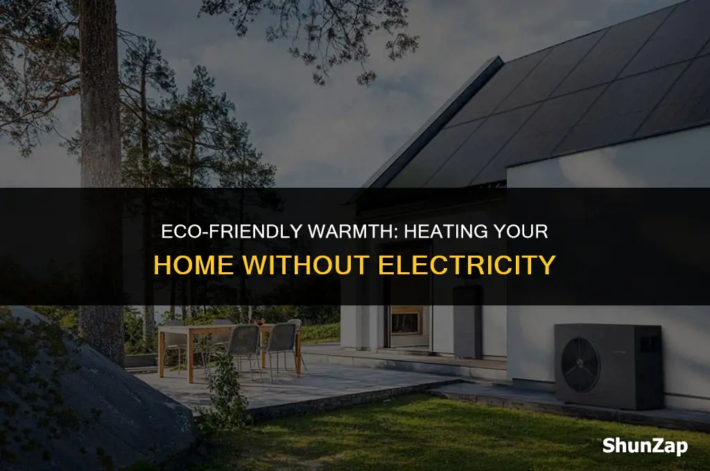 how to heat a home with no electricity