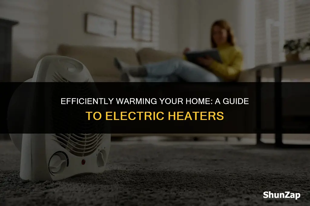 how to heat a house with electric heaters