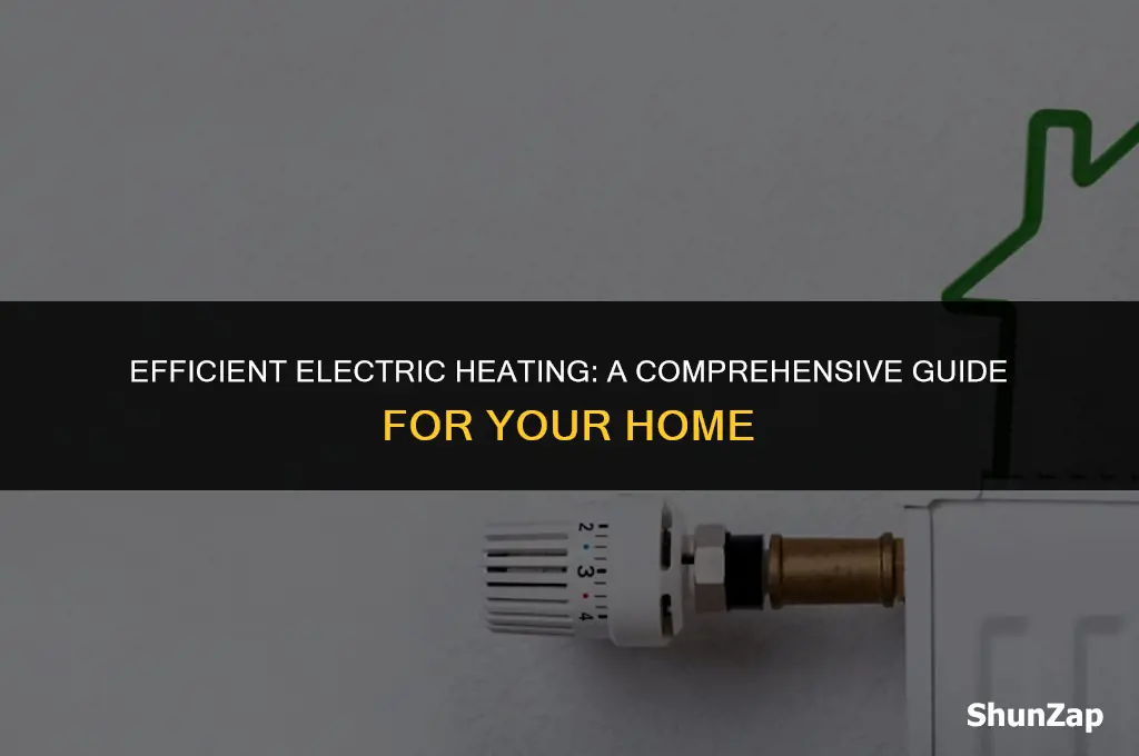 how to heat a house with electric