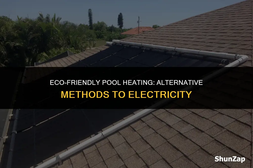 how to heat a pool without electricity