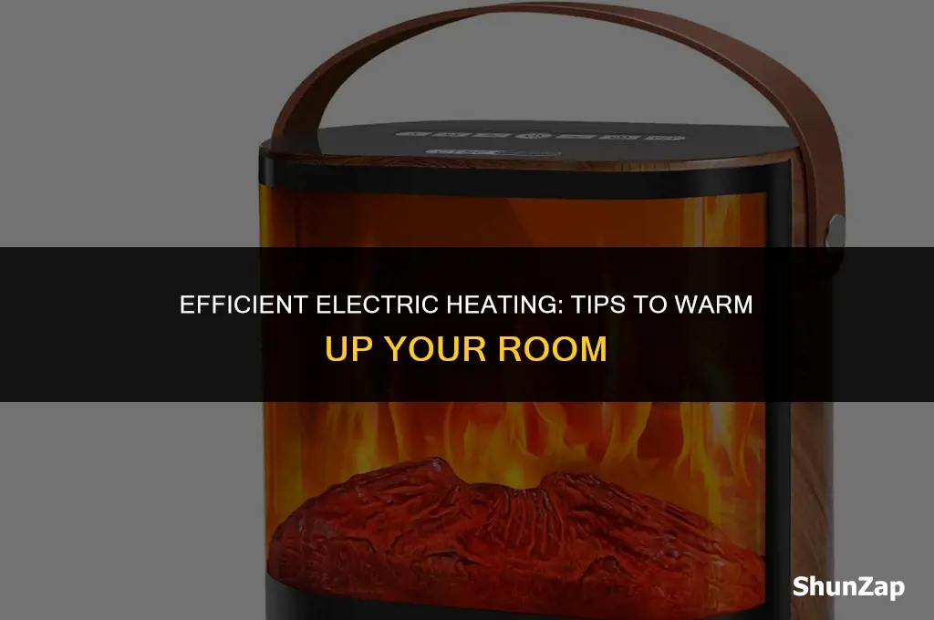 how to heat a room with electricity