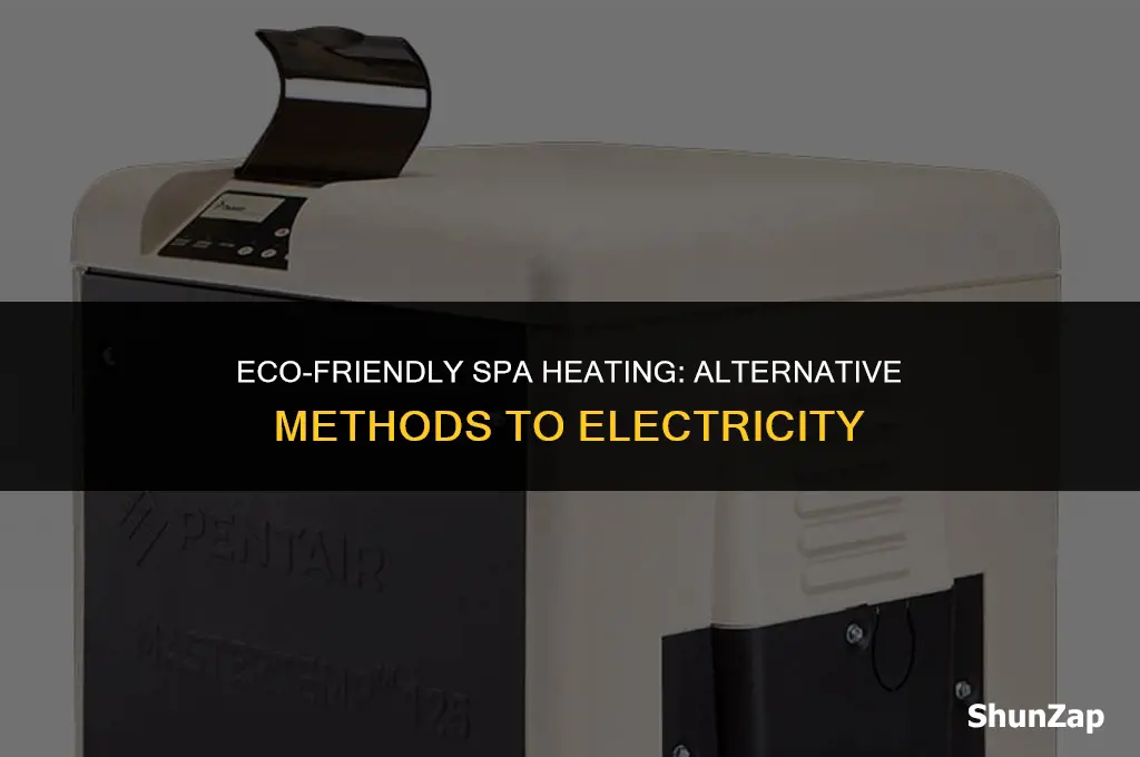 how to heat a spa without electricity