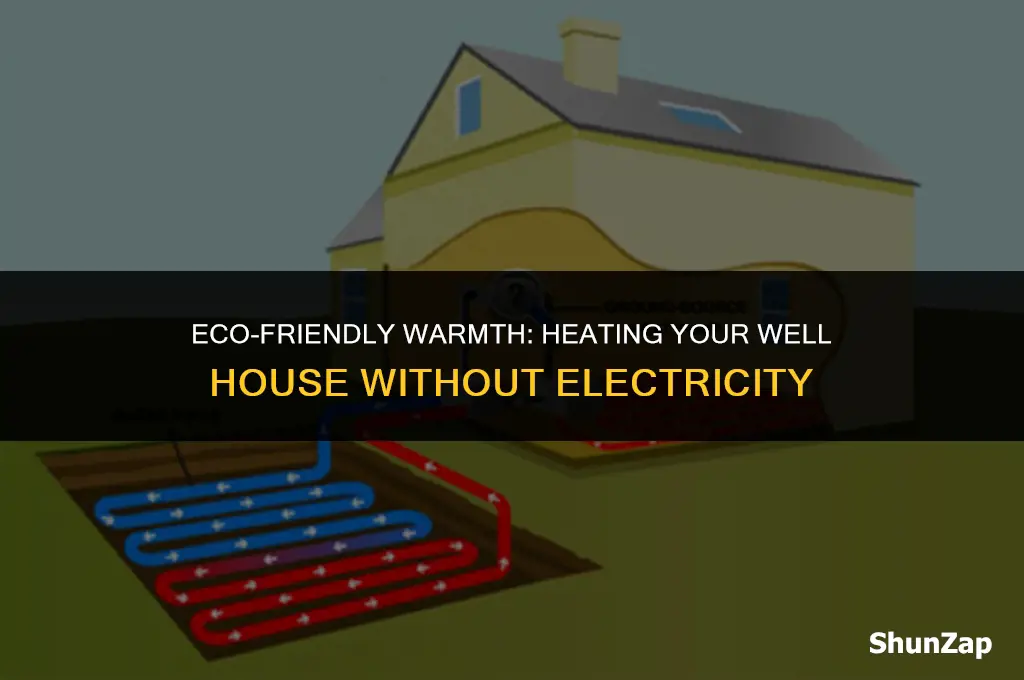 how to heat a well house without electricity