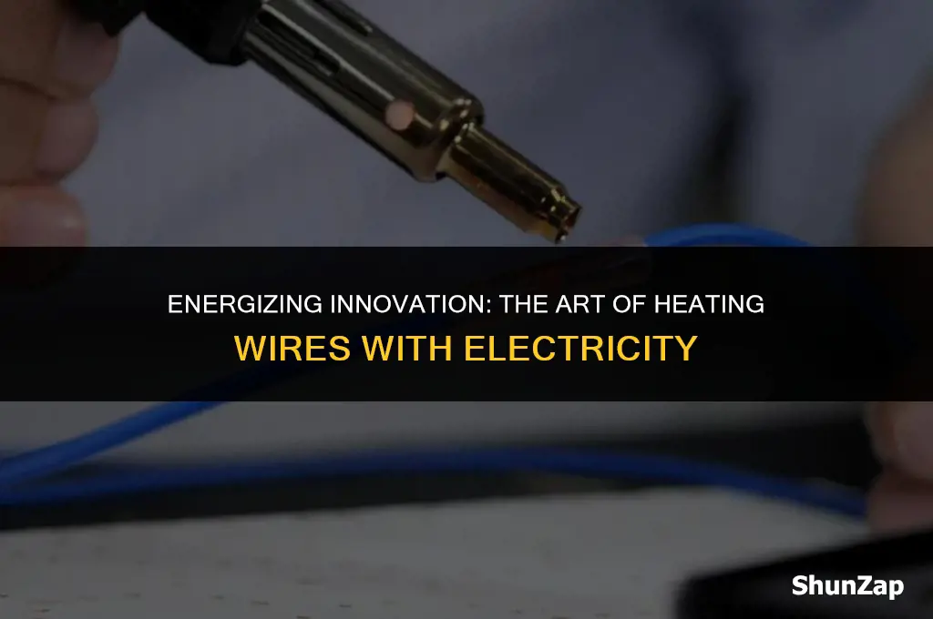 how to heat a wire with electricity