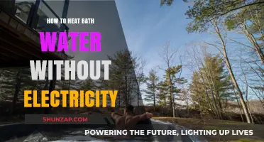 Eco-Friendly Warmth: Heating Bath Water Without Electricity