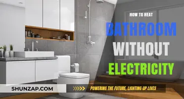 Eco-Friendly Warmth: Heating Your Bathroom Without Electricity