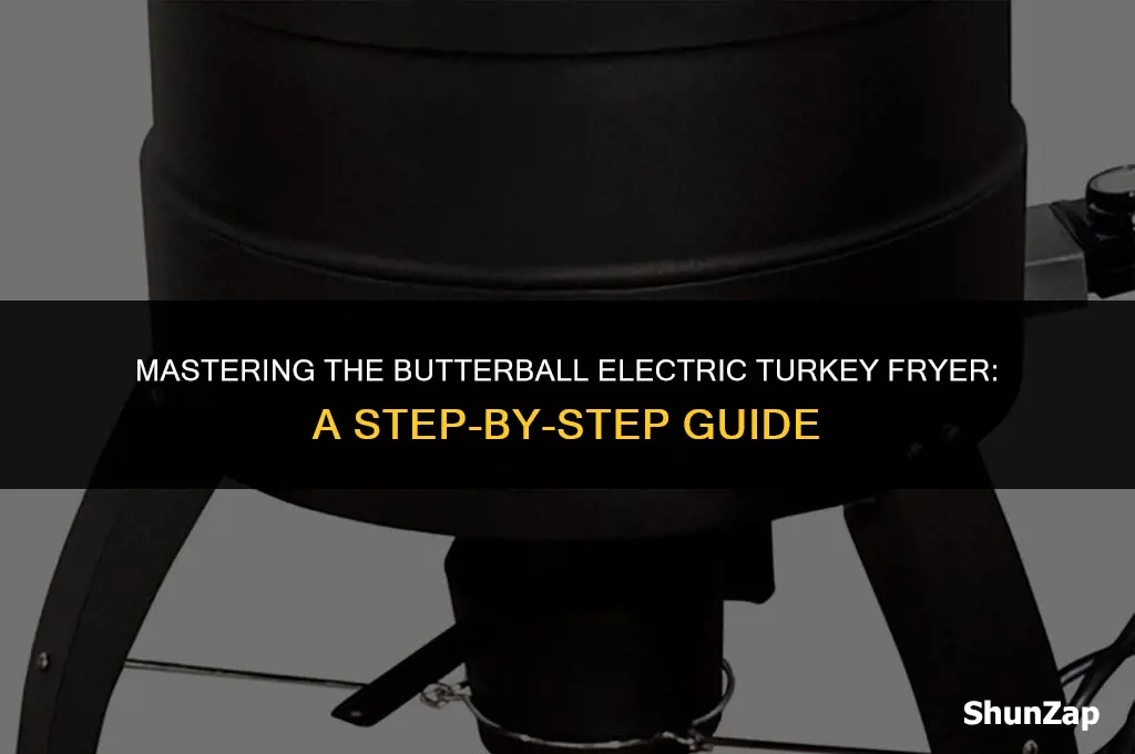 how to heat butterball electric turkey fryer