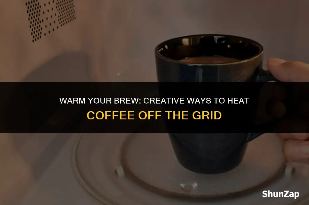how to heat coffee without electricity