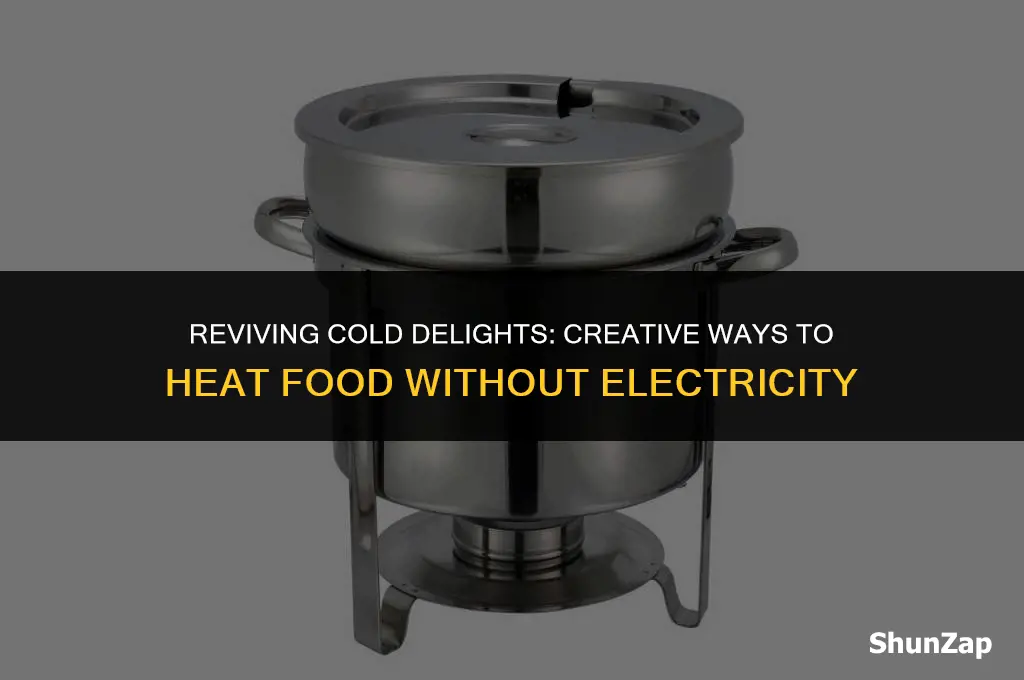 how to heat cold food without electricity